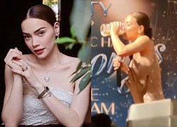 Hà Hồ lộ ảnh náo loạn ở tiệc đêm, nốc cạn bia gây choáng, dân mạng ch.ỉ tríc.h: Vậy sao dạy được con?