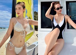 Huyền Lizzie diện bikini: Đúng chuẩn &#8216;gái một con trông mòn con mắt&#8217;