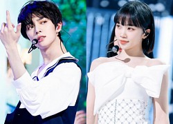 2 idol "em trai em gái BTS" TXT - LE SSERAFIM lộ loạt bằng chứng hẹn hò, lộ liễu ngay tại lễ trao giải?