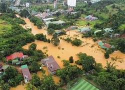 Chùm ảnh: Hàng trăm ngôi nhà ở Đắk Lắk, Đắk Nông bị ngập