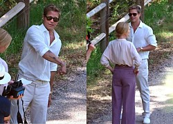 Brad Pitt trẻ bất ngờ trong những bức ảnh mới