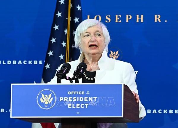 Mỹ thông báo Bộ trưởng Tài chính Janet Yellen thăm Trung Quốc tuần này