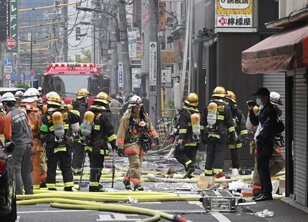 Nổ gas tại quán bar ở thủ đô Tokyo, 4 người bị thương