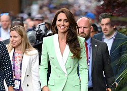 Wimbledon 2023: Vương phi xứ Wales diện blazer gợi nhớ hình ảnh cố Công nương Diana