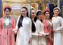 Á hậu Phương Anh rạng rỡ trong lễ vu quy, dàn phù dâu là các người đẹp nổi tiếng