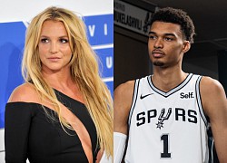 Britney Spears bị &#8220;tát&#8221; vào mặt, gây hiềm khích với sao bóng rổ Victor Wembanyama