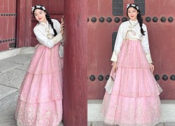 Con gái Quyền Linh diện hanbok, khoe sắc ngọt lịm ở Hàn Quốc