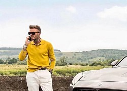 Loạt ảnh David Beckham lịch lãm bên siêu xe, cuốn hút với thời trang cao cấp