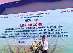 Khởi công gói thầu hơn 2.630 tỷ đồng thuộc dự án sân bay Long Thành