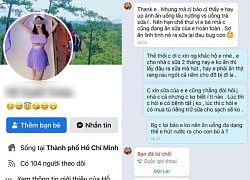 Mẹ bỉm thiếu sữa cho con, đi xin hàng xóm còn lên giọng láo toét, cấm người cho ăn lẩu, uống trà sữa