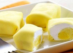 Cách làm bánh crepe sầu riêng đơn giản, thơm ngon tại nhà