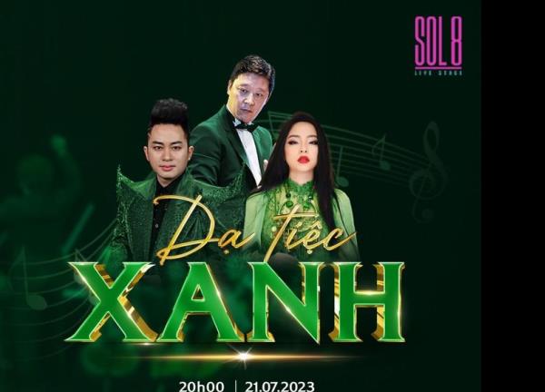 'Dạ tiệc xanh' - sự kết hợp bùng nổ của ba dòng nhạc Pop, Rock và Remix