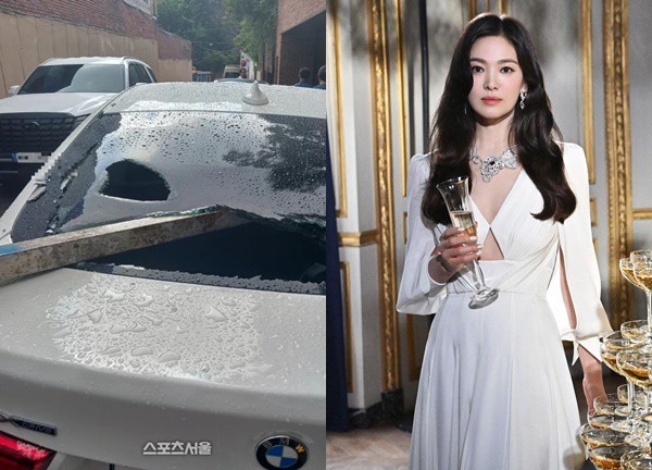 Song Hye Kyo dính lùm xùm khi xây nhà: Thanh thép rơi trúng xe ô tô, đại diện phải lên tiếng