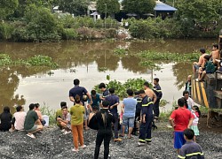 Nhậu say rồi thách nhau bơi qua kênh, 2 người mất tích