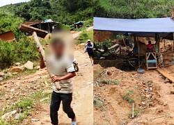 Truy quét "vàng tặc", triệu tập 2 đối tượng đe dọa phóng viên