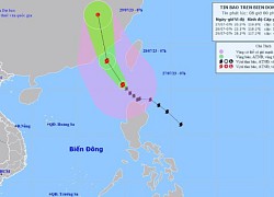 Bão Doksuri giật cấp 17 chính thức vào Biển Đông, trở thành cơn bão số 2