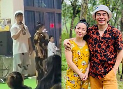 Quán nước Lê Dương Bảo Lâm bị công an vào làm việc, bà xã khóc nức nở cầu xin khách ra về vì vỡ trận