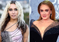 Adele là fan hâm mộ cuồng nhiệt của Miley Cyrus