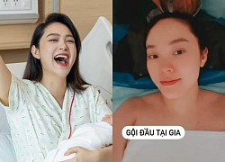 Minh Hằng lộ diện sau sinh, nhan sắc thế nào?