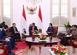 Chủ tịch Quốc hội Vương Đình Huệ hội kiến Tổng thống Indonesia Joko Widodo