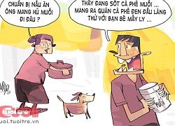 Cà phê muối về làng