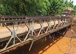 Bình Phước: Cầu Suối Nhung sạt lở, hàng trăm hộ dân có nguy cơ bị cô lập