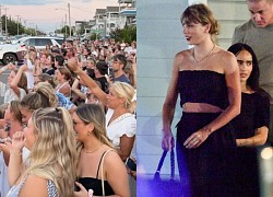 Taylor Swift đi đám cưới cùng dàn sao thôi cũng gây náo loạn: Biển fan đến xem gây tắc cả con đường, cảnh sát phải vào cuộc