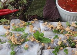 Mách bạn cách làm bánh cuốn từ cơm nguội bằng chảo chống dính