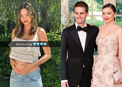 Miranda Kerr mang thai con thứ 3 cho tỷ phú kém 7 tuổi