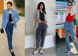 4 kiểu quần jeans chuẩn mốt được sao Hàn diện mãi không chán