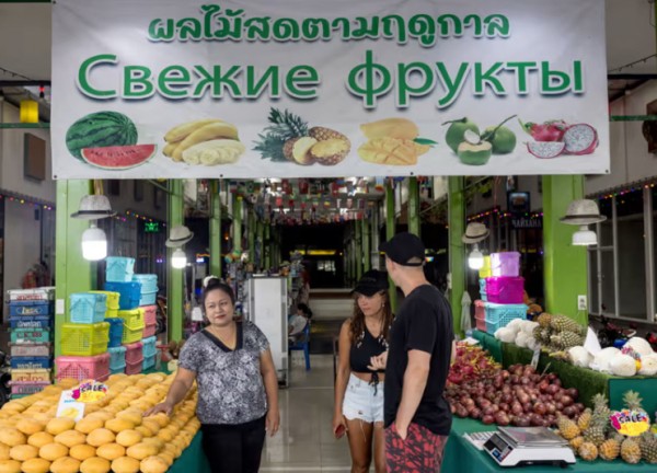 "Cơn lốc" Nga ở Phuket, Thái Lan