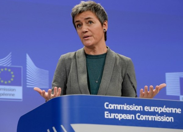 EC chỉ định người tạm thời thay thế Phó Chủ tịch điều hành Margrethe Vestager