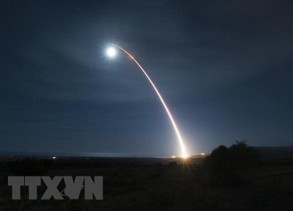 Mỹ phóng thử Tên lửa Đạn đạo Xuyên Lục địa Minuteman III