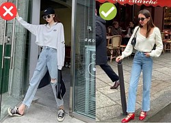 4 kiểu quần jeans không nên xuất hiện trong tủ đồ