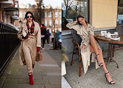 4 công thức sang ngút ngàn với áo trench coat