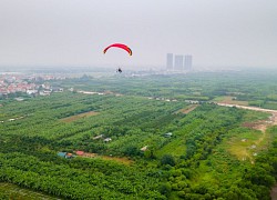 Bay dù lượn Paramotor Gliding - 'Hạ cánh nơi anh' ngay tại Hà Nội