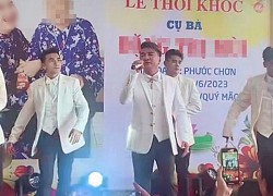 Đàm Vĩnh Hưng "hết thời" phải đi hát lễ thôi khóc 100 ngày kiếm tiền, nhảy nhót làm fan "chưng hửng"
