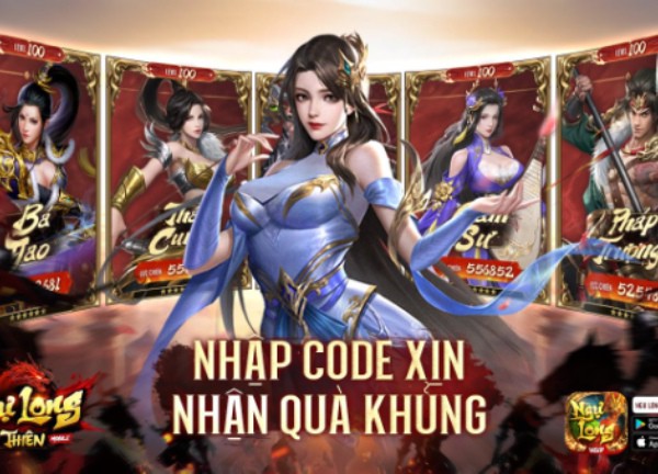 Ngự Long Tại Thiên mobile chính thức lên kệ với bộ GIFTCODE giới hạn