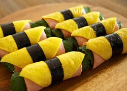 Mách bạn cách làm sandwich kimbap đủ màu sắc, vừa ngon, vừa dễ chế biến