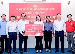 Vĩnh Phúc: Trao kinh phí hỗ trợ các nạn nhân trong vụ cháy chung cư mi ni tại Hà Nội