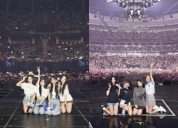 aespa tham dự concert finale của BLACKPINK, netizen &#8220;hỏi xoáy&#8221;: Bản sao đến học lỏm bản chính à?