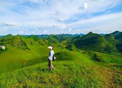 Đến Cao Bằng, check-in đồi cỏ Vinh Quý mùa cỏ xanh