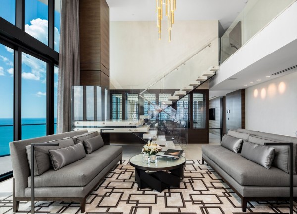 Nội thất xa hoa căn Penthouse gần 32 triệu USD ở Miami