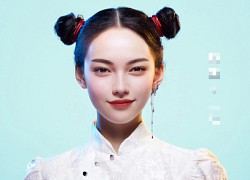 Xuất hiện diễn viên Hoa ngữ &#8220;trí tuệ nhân tạo&#8221; đầu tiên gây chấn động: Xinh đẹp, diễn hay không kém người thật