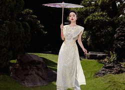 Áo dài ren - món quà riêng cho các nàng fashionista sexy, ngọt ngào