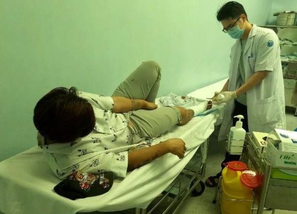 Cấp cứu người bệnh chưa rõ nhân thân đêm giao thừa