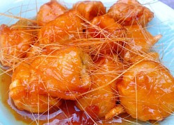Chuối chín nhiều không biết làm gì, đem ngào đường được món thơm nức, người giảm cân cũng không từ chối