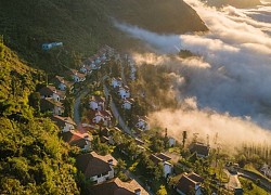 Lung linh "biển mây" Mường Hoa