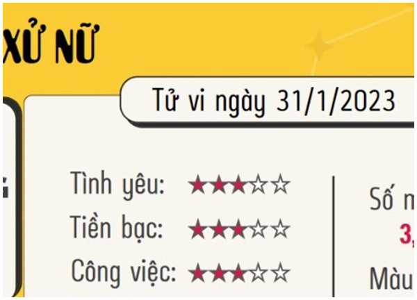 Tử vi vui 12 cung hoàng đạo ngày 31/1: Xử Nữ chậm trễ, Cự Giải phát triển