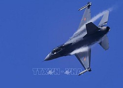 Chiến đấu cơ F-16 Mỹ lao xuống biển Hàn Quốc, phi công kịp thoát hiểm